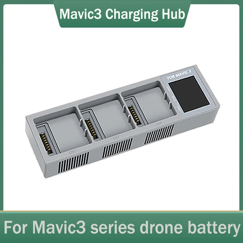 Drone Charging Hub - Mavic 3 için 3'ü 1 Arada