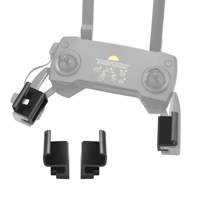 Drone Carrying Case - Siyah Uzaktan Kumanda Montajlı Telefon Kılıfı