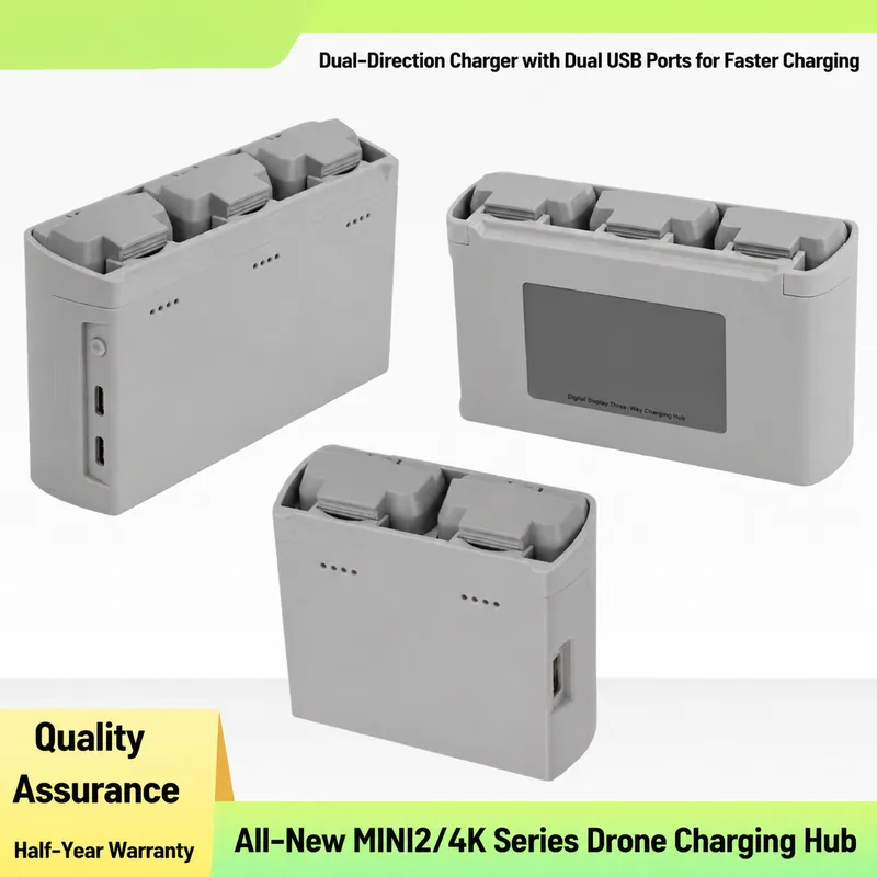 Drone Charging Hub - DJI Mini 4K için Çift Yönlü