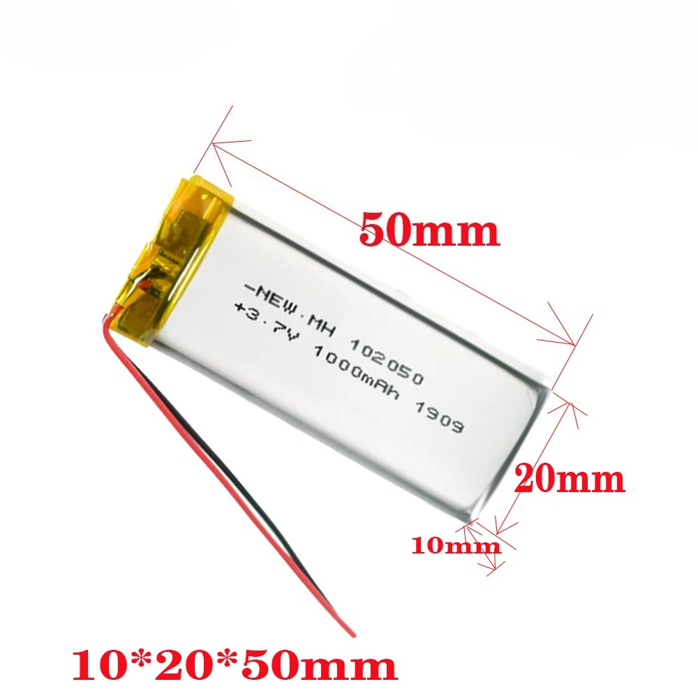3.7V 1000mAh 102050 Li-Po Pil  - Eachine Drone E58 incelemesi ve fiyatı