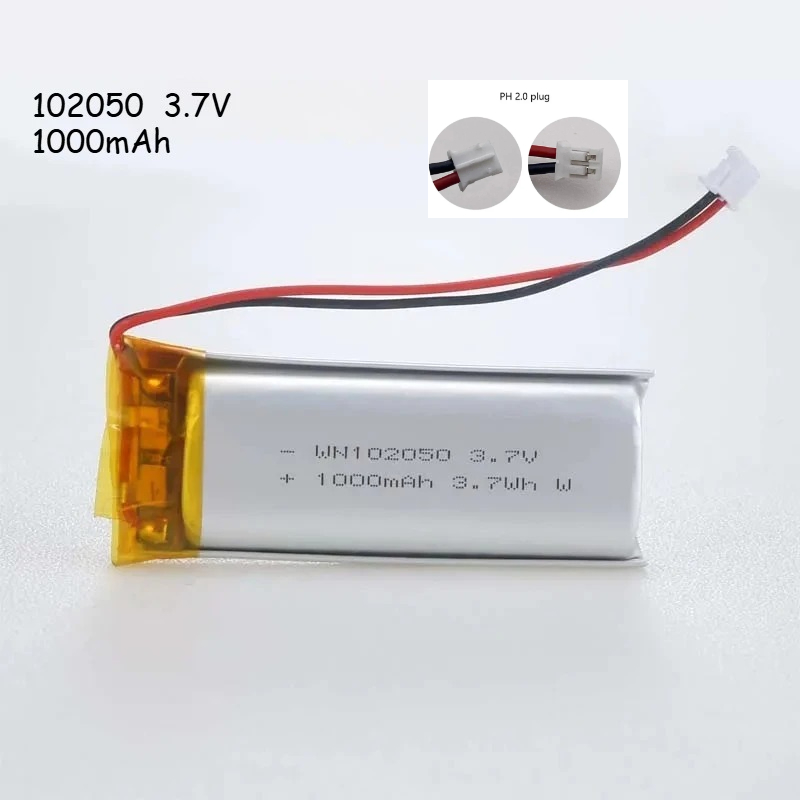 3.7V 1000mAh 102050 Li-Po Pil  - Eachine Drone E58 incelemesi ve fiyatı