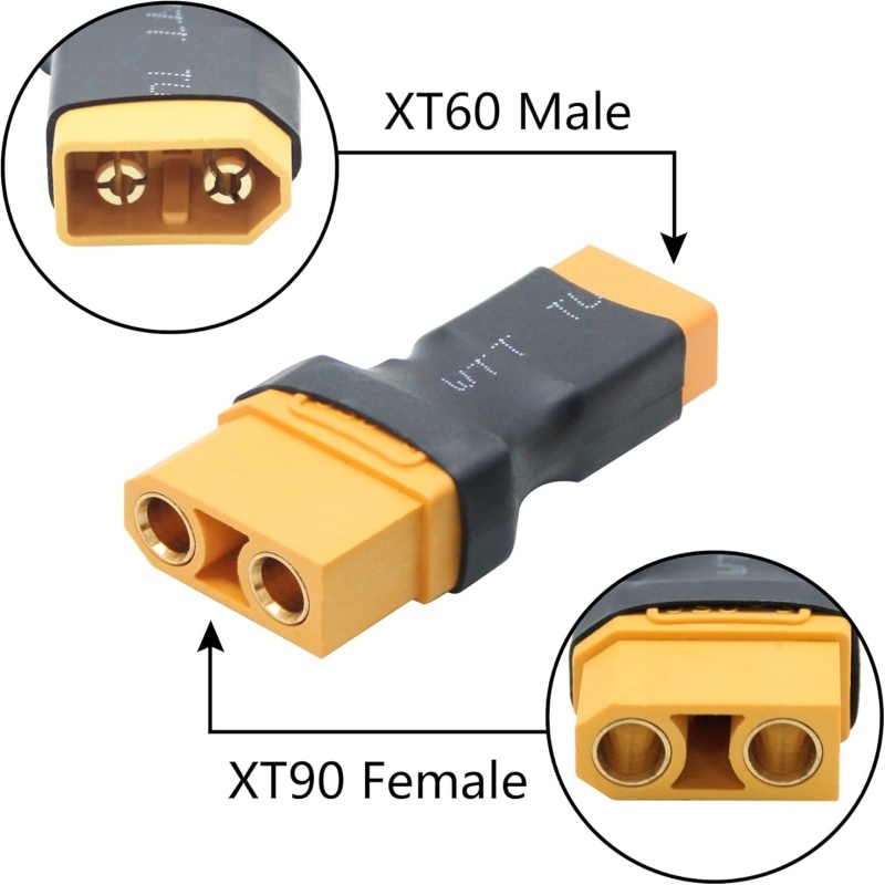 2 Adet/Paket XT90 Erkek-Dişi - - Drone Battery Charger incelemesi ve fiyatı