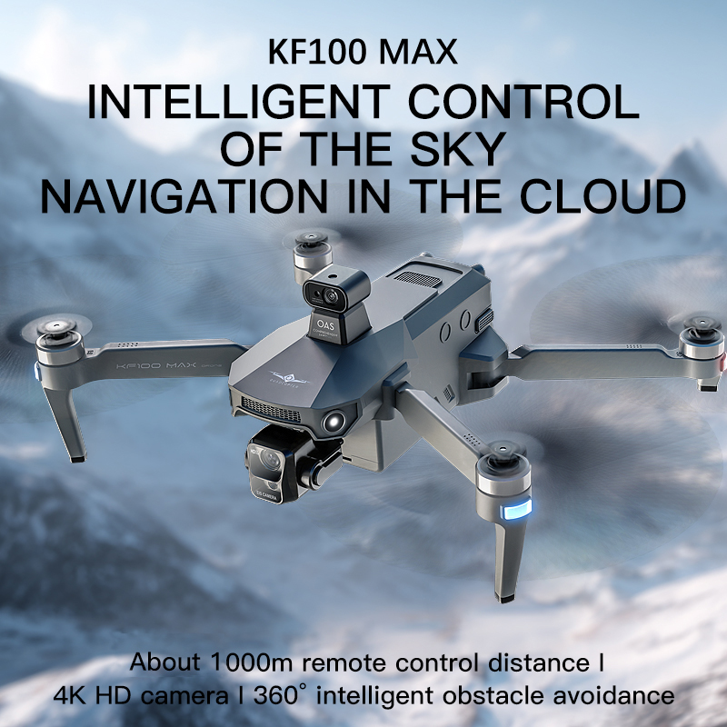 KF100 MAX GPS Drone 4K Kamera  - Drone Controller Screen incelemesi ve fiyatı