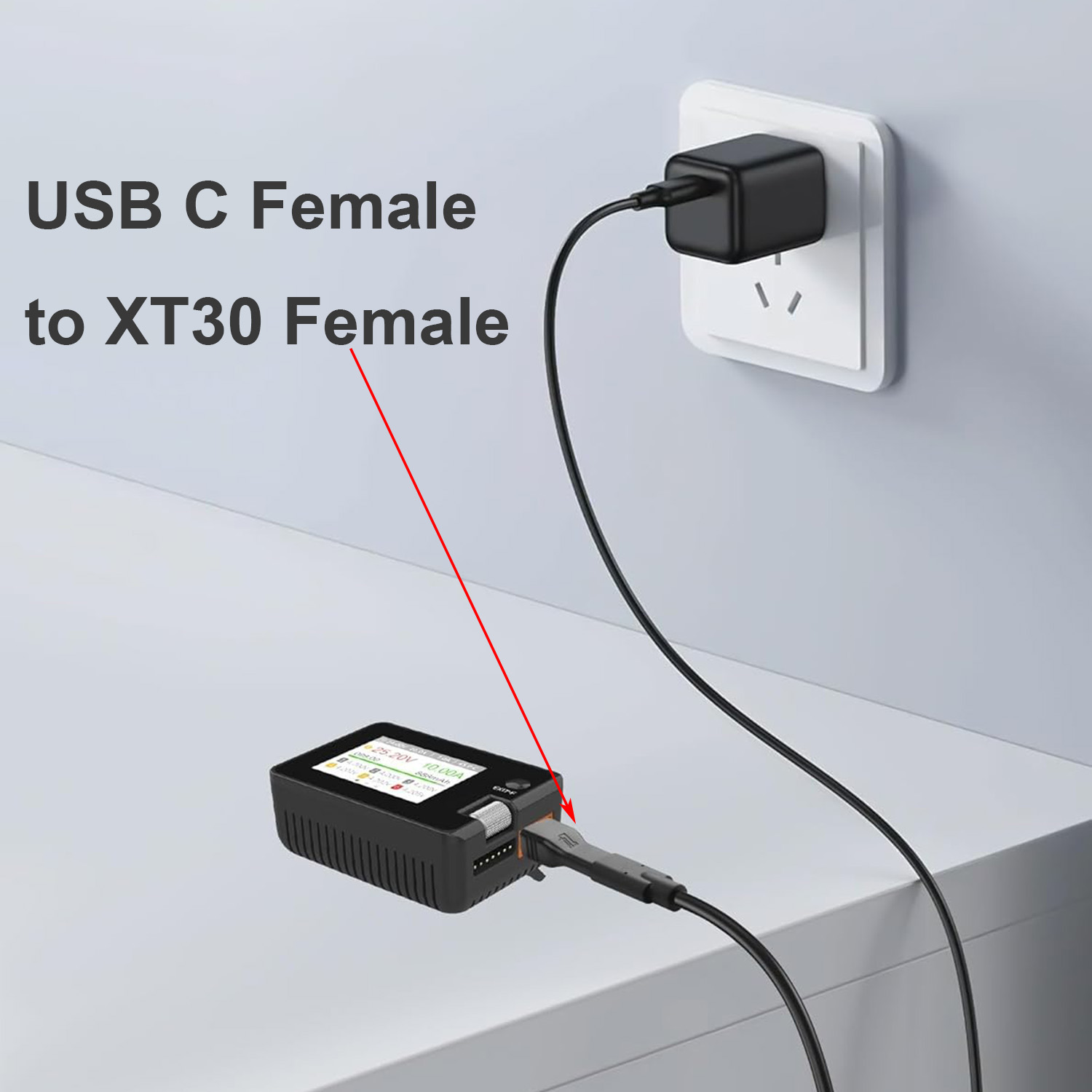 1 adet USB Tip C Dişi Giriş -  - Drone Battery Adapter incelemesi ve fiyatı