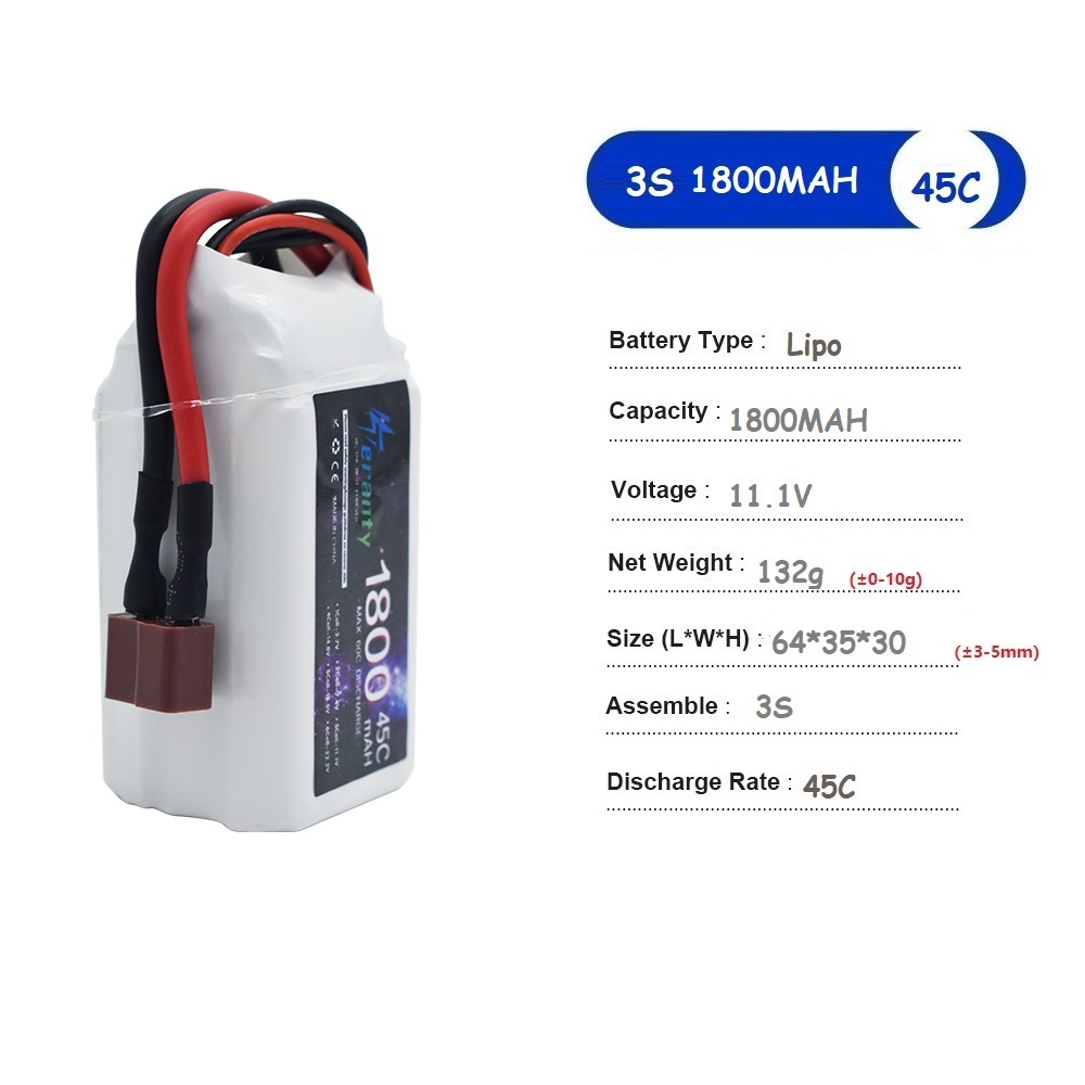 11.1V LiPo Pil 3S 1500mah 1800 - Drone Battery Adapter incelemesi ve fiyatı