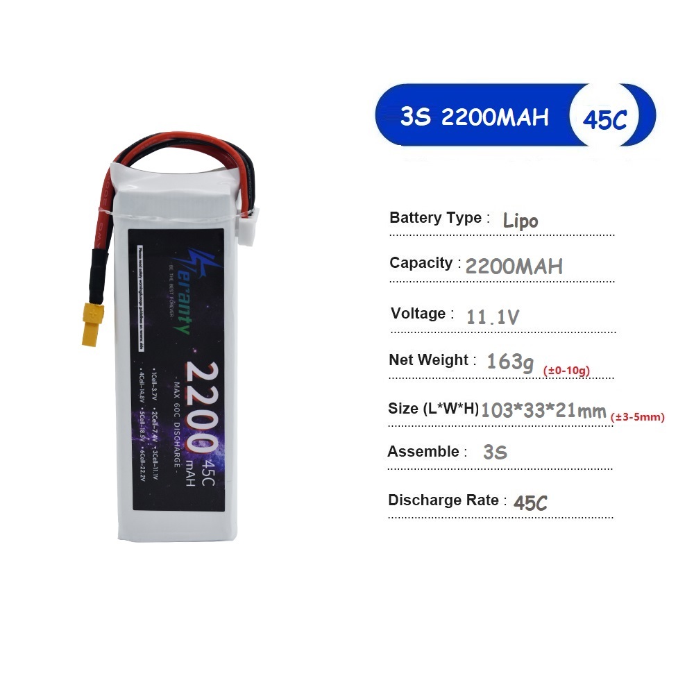11.1V LiPo Pil 3S 1500mah 1800 - Drone Battery Adapter incelemesi ve fiyatı