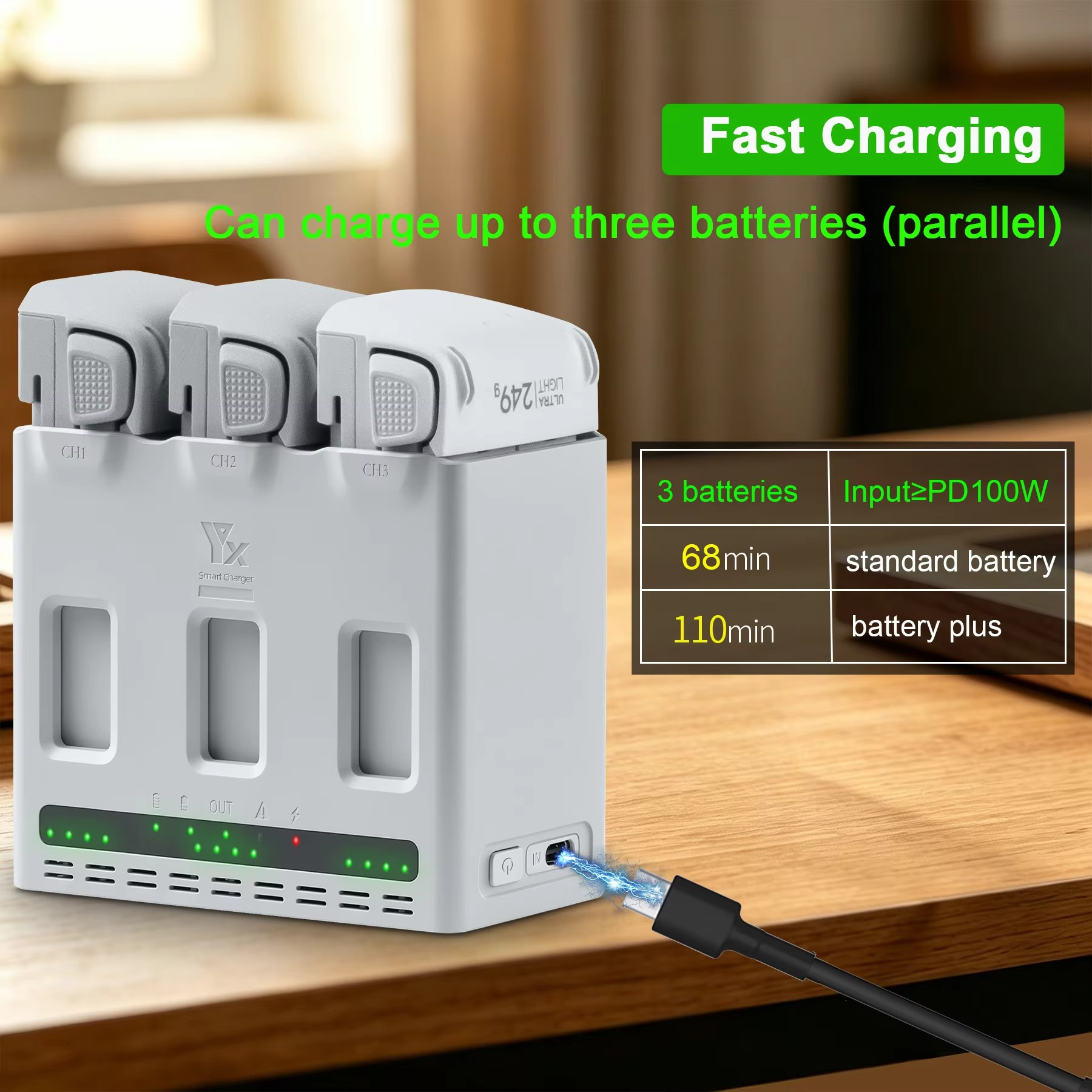 DJI LITO 1/X1 Drone Bataryası  - Drone Power Bank incelemesi ve fiyatı